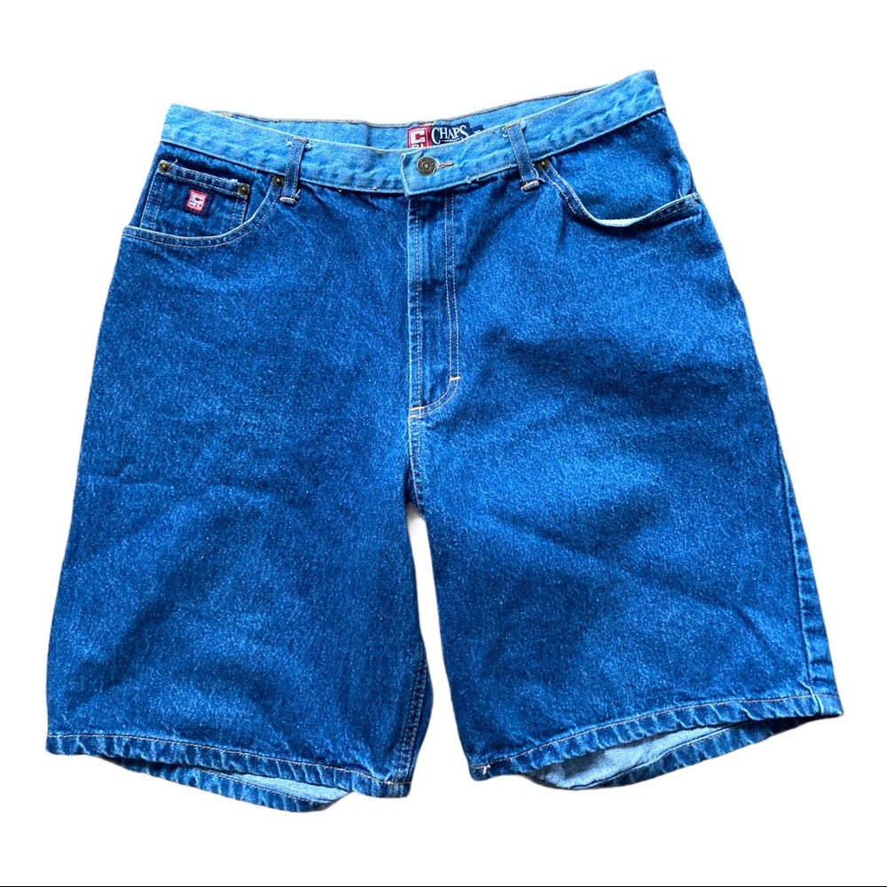 Vintage Chaps jean shorts Sz 36